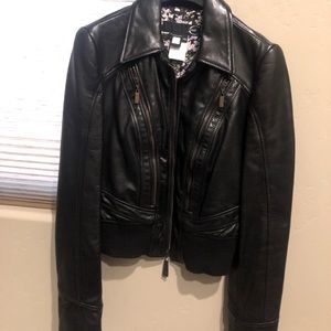 Roberto Cavalli Italian Genuine Leather Jacket